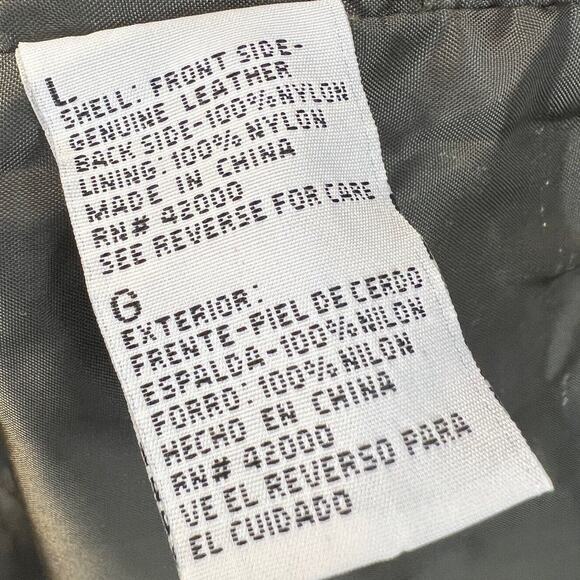 Vintage Kathy Ireland Green Suede Leather Vest 90s Y2k Size L Boho Western - Picture 7 of 7